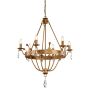 Elstead Lighting WINDSOR WINDSOR6-GOLD Luster 6x60W/E14