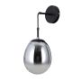 Italux Meolo WL-40825-1-BK Zidna svjetiljka 1x40W/E14 IP20