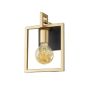 Italux PRIMERO WL-44003-1-BK-GD Zidna svjetiljka 1x60W/E27 IP20