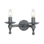 Elstead Lighting WARWICK WR2-GRAPHITE Zidna svjetiljka 2x60W/E14