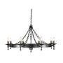 Elstead Lighting WARWICK WR8-GRAPHITE Luster 8x60W/E14