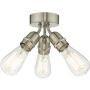 Dar Lighting Yao YAO0338 Stropna svjetiljka 3x60w/e27 ip20