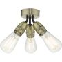 Dar Lighting Yao YAO0375 Stropna svjetiljka 3x60w/e27 ip20