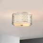 Elstead Lighting Ziggy ZIGGY-F-M-LS Plafonjera 2x60 W/E27