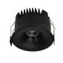 Light Prestige Zyra LP-1606/1RS BK Ugradbeno downlight svjetlo 1x7W/LED 3000K|4000K|6000K 554lm IP20