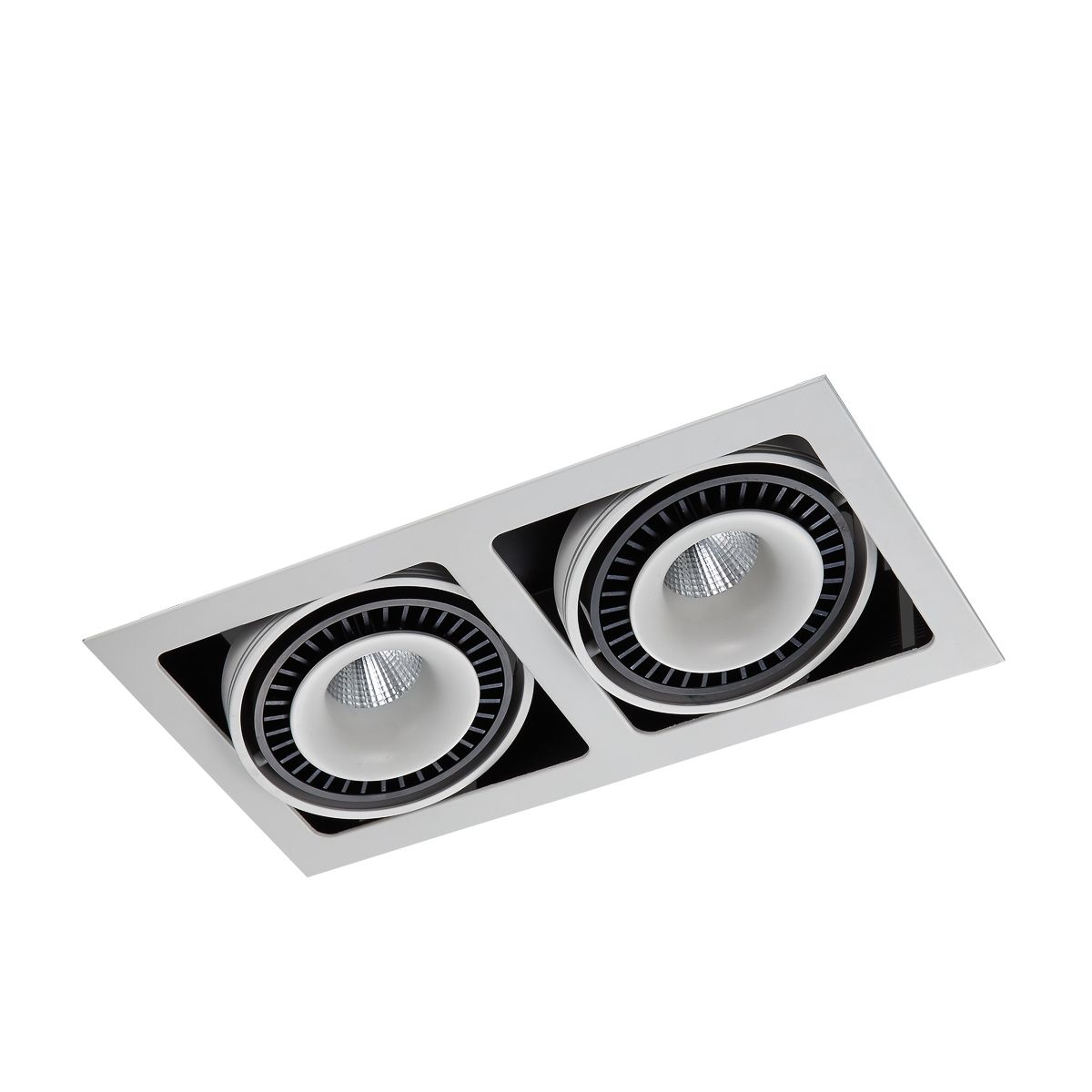 Italux-ALESSO-GL7116-2/36W WH+BL-ITXGL7116-2/36W WH+B