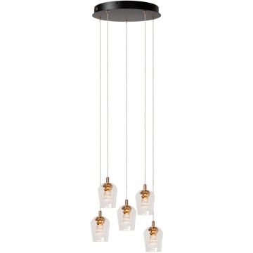 Lucide BERLIANE 00430/21/60 Visilica 5x4w/led 2700k 200lm ip20