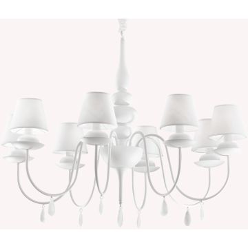 Ideal Lux BLANCHE 035574 Luster 8x40W/E14 ip20