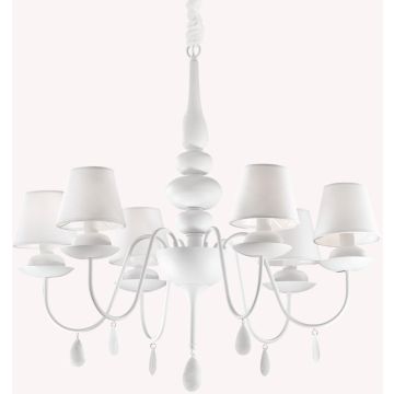 Ideal Lux BLANCHE 035581 Luster 6x40W/E14 ip20