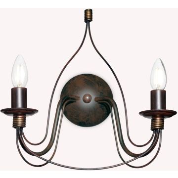 Ideal Lux CORTE 057200 Zidna svjetiljka 2x40W/E14 ip20