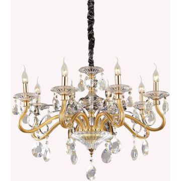 Ideal Lux NEGRESCO 087764 Luster 8x28W/E14 ip20