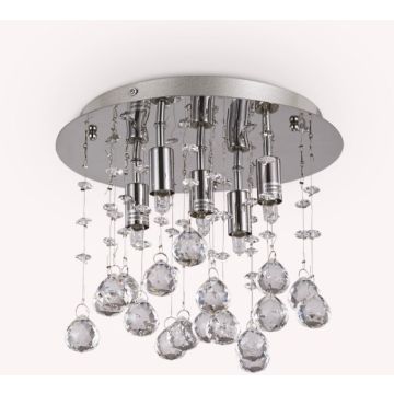 Ideal Lux MOONLIGHT 094649 Stropna svjetiljka 5x40W/G9 ip20