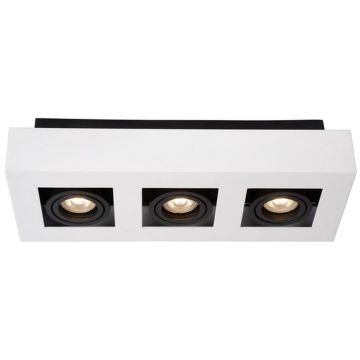 Lucide XIRAX 09119/16/31 Natkriveno downlight svjetlo 3x5w/gu10 2200k 320lm ip20