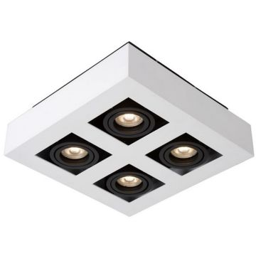 Lucide XIRAX 09119/21/31 Natkriveno downlight svjetlo 4x5w/gu10 2200k 320lm ip20