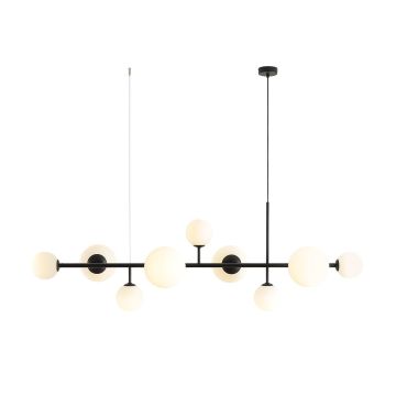 Aldex DIONE 9 BLACK 1092N1 Visilica 9x40W/60W/E14/E27 IP20