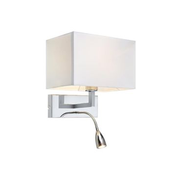 Markslojd SAVOY 106307 Zidna svjetiljka 2x60W/E27/ + LED 1x3W 485LM IP20