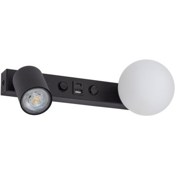 TK Lighting VOX 10152 Zidna svjetiljka 1x10W/GU10+1x6W/G9 IP20