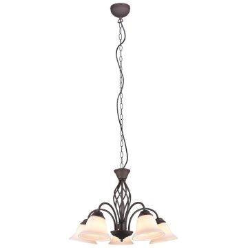Trio RUSTICA 101000524 Luster 5x40w/e14 ip20