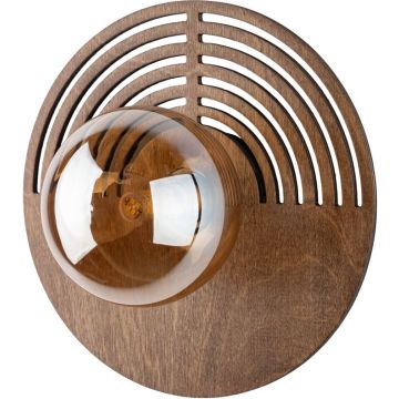 TK Lighting LUNAR WOOD 11013 Zidna svjetiljka 1x8W/G9 IP20