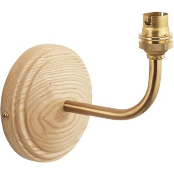 Endon Wood Arc 115076 Ruka za zidnu svjetiljku 1x7w/b22 ip20