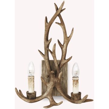 Ideal Lux CHALET 115511 Zidna svjetiljka 2x40W/E14 ip20
