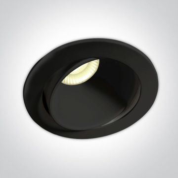 One Light Recessed Spots 11106PK/B/W Ugradbeno downlight svjetlo 1x8W/LED 3000K 850lm IP54