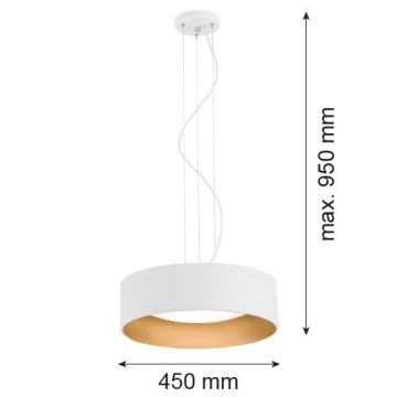 Argon MOHITO 1213 Visilica 3x15W/E27 IP20