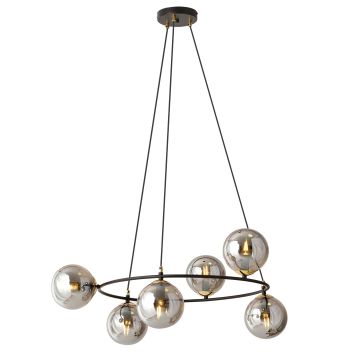 Emibig AZURA 1294/6 Visilica 6x10W/E14 IP20