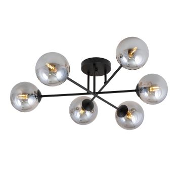 Emibig ROMA 1245/6 Stropna svjetiljka 6x10W/E14 IP20