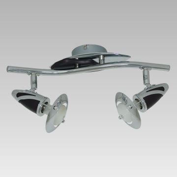 Prezent ZEUS CH/WENGUE 12059 Reflektor 2x40W/E14/R50 IP20