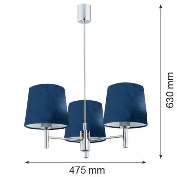 Argon BOLZANO 1381 Luster 3x15W/E27 IP20