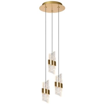 Lucide KLIGANDE 13496/21/02 Visilica 3x7w/led 2700k 720lm ip20