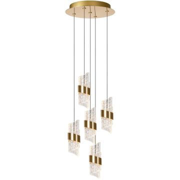 Lucide KLIGANDE 13496/36/02 Visilica 5x7w/led 2700k 720lm ip20