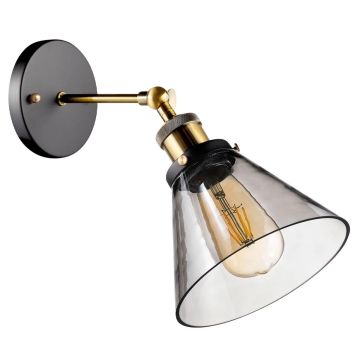Altavola Design NEW YORK LOFT LA034/W_smoky Zidna svjetiljka 1x40W/E27 IP20