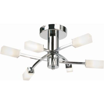Endon HAVANA 146-6CH Stropna svjetiljka 6x25W/G9 IP20