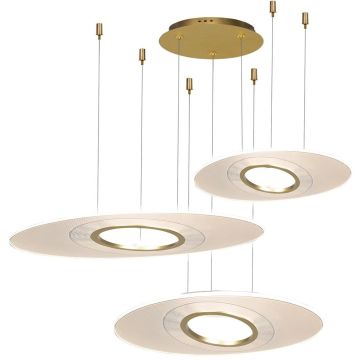 Altavola Design Eclipse LA116/P3_97_3k_gold Visilica 3x80W/LED 3000K 4800lm IP20