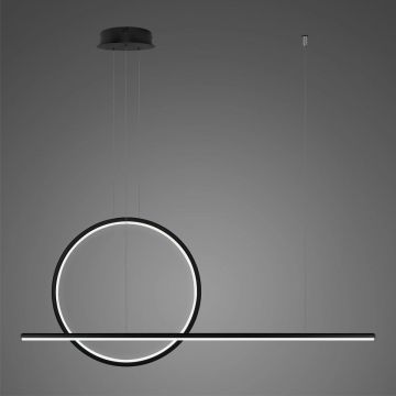 Altavola Design Linea No.2 LA087/PX100_40_3k_black Visilica 2x30W/LED 3000K 1800lm IP44