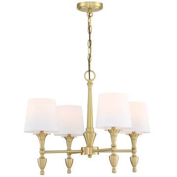 Cosmolight AUSTIN P04159BR-WH Luster 4x40W/E27 IP20