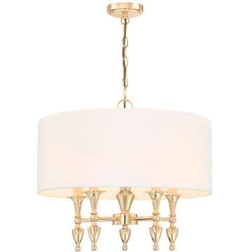 Cosmolight AUSTIN P05180AU-WH Luster 5x40W/E14 IP20
