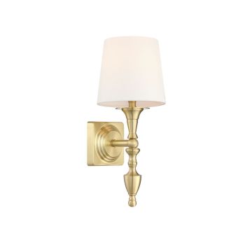 Cosmolight AUSTIN W01132BR-WH Zidna svjetiljka 1x40W/E27 IP20