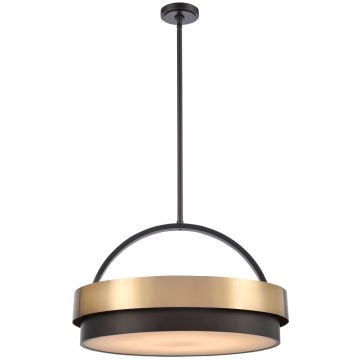 Cosmolight COBURG P06753BR Stropna svjetiljka 6x40W/E14 IP20