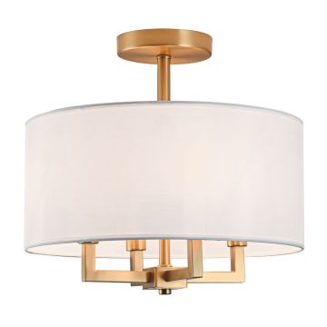 Cosmolight LILLE C04913BR-WH Stropna svjetiljka 4x40W/E14 IP20