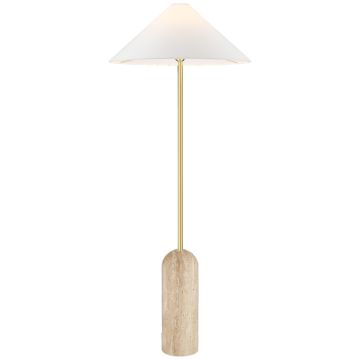 Cosmolight LOXLEY F01463BR-WH Podna svjetiljka 1x40W/E27 ip20