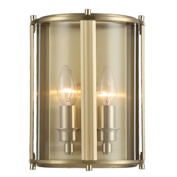 Cosmolight NEW YORK W02194BR Zidna svjetiljka 2x40W/E14 ip20