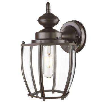 Cosmolight NUUK W01661BZ Zidna svjetiljka 1x60W/E27 IP23