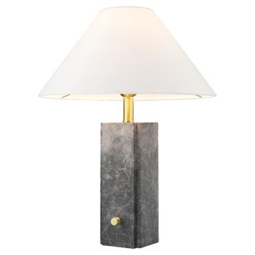 Cosmolight ORLEANS T01487BR-WH Stolna svjetiljka 1x40W/E27 ip20