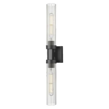 Cosmolight QUINCY W02873BK Zidna svjetiljka 2x40W/E27 ip20