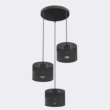 Emibig KARBON 1651/3PREM Visilica 3x15W/E27 IP20