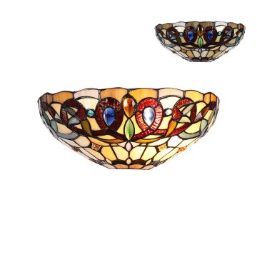 Prezent TIFFANY XXI. 1707 Zidna svjetiljka 1x60W/E27 IP20
