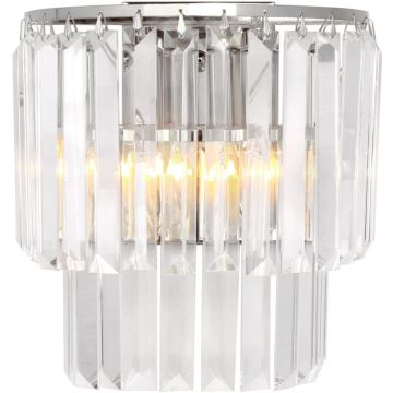 Zuma Line AMEDEO 17106/2W-CHR Zidna svjetiljka 2x40W/E14